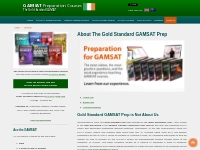About The Gold Standard GAMSAT Prep