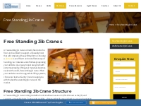 Free Standing Jib Cranes – Free Standing Jib Crane Structure   Advanta