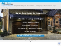 Garage Door Repair Burlingame CA $19 S.C (650) 227-9061