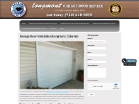 Garage Door Installation Longmont, CO