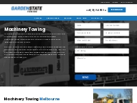 Machinery Towing Melbourne | All Machinery Big or Small