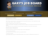 Privacy Policy | Gary's Job Board