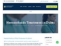 Best Piles Treatment In Dubai | Hemorrhoids Treatment Dubai