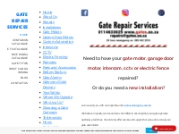Gate Repair Services