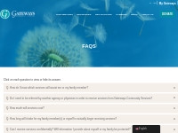 FAQs | Gateways Community Services