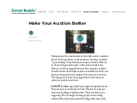 News   Updates   Gavel Buddy Auction Software