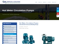 Hot Water Circulation Pumps - GDR Services   Solution