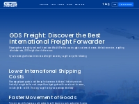 Best International Freight Forwarder - GDS Freight