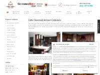 Cafe Vienna | Modern and eye-catching Kitchen   kitchen cabinets