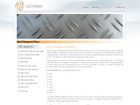 Steel Chequered Plates - Gemina International