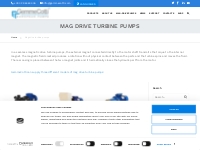 Mag-drive regenerative turbine pumps