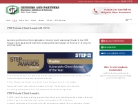 STEP Private Client Awards | Genders and Partners