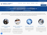 Business Law Attorneys in Northern VA - General Counsel Law