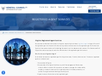 Registered Agent Services Fairfax, Arlington   Northern VA - General C