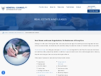 Real Estate   Lease Attorneys Fairfax, Arlington   Northern VA