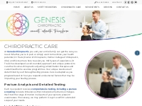 Chiropractic Care | Genesis Chiropractic