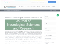 Journal Of Neurological Sciences And Research