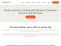 Customer Success and Services - Your Partner in CX | Genesys