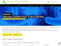 Agrihit Organic Disinfectant Deodoriser - Green Earth Nano Science
