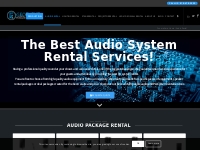 Speaker Rental | Best DJ Equipment Rental In LA |