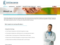 About Us | Dr. Adem Günes | German Integrative Cancer Center