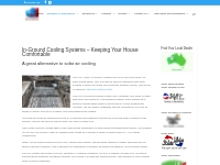 In-ground cooling systems with GES   GES