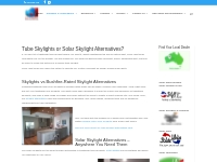 Indoor Solar lights | Solar Skylights | Solar Light Whiz