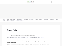 Privacy Policy | Get Life Tips
