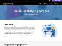 Online Bookkeeping Services to Outsource | Get Virtual Support