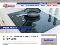  	Range Repair | G&G Appliance Service - New York