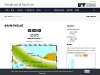 Aurora Forecast | Geophysical Institute