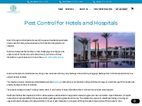 Pest Control for Hotels and Hospitals   GingerBays