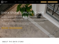 Natural And Premium Onyx Stone - Onyx marble slabs Sydney