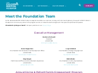 Meet the Team - UPMC Children’s Hospital Foundation