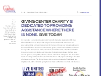 Giving Center | Charity Donations