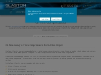Oil Free Compressors | Oil Free Air Compressor | Glaston