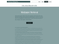 Wallpaper removal | Glen Cove Painting P