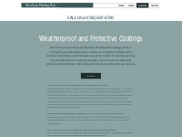 Weatherproof and Protective Coatings | Glen Cove Painting P