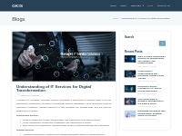 Understanding of IT Services for Digital Transformation