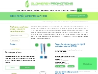 Eco Friendly Corporate Lanyards - Gloweasy: Promotional Products, Item