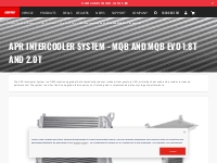 APR Intercooler System - MQB and MQB Evo 1.8T and 2.0T