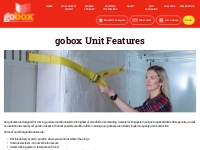 gobox Unit Features - Portable Self Storage | gobox Mobile Storage