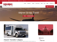 Airport Transportation Calgary, Airport Shuttle Bus Service, YYC Airpo