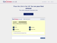 Pass the Life in the UK Test on your first attempt | GoCitizen.co.uk