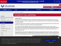 History of Civil Air Patrol | Civil Air Patrol National Headquarters