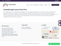 Godrej Bengal Lamps Floor Plan | Bengal Lamps Budigere Cross