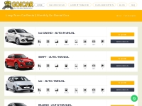 Monthly Basis Long-Term Car Rental | Monthly Car Rental Goa