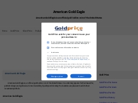 American Gold Eagle - Gold Price OZ
