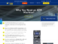 Why You Need an ATM? - GoldStar ATM