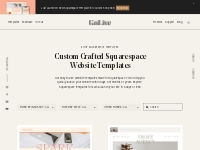Shop Squarespace Templates for Sale | Go Live HQ Award-Winning Agency